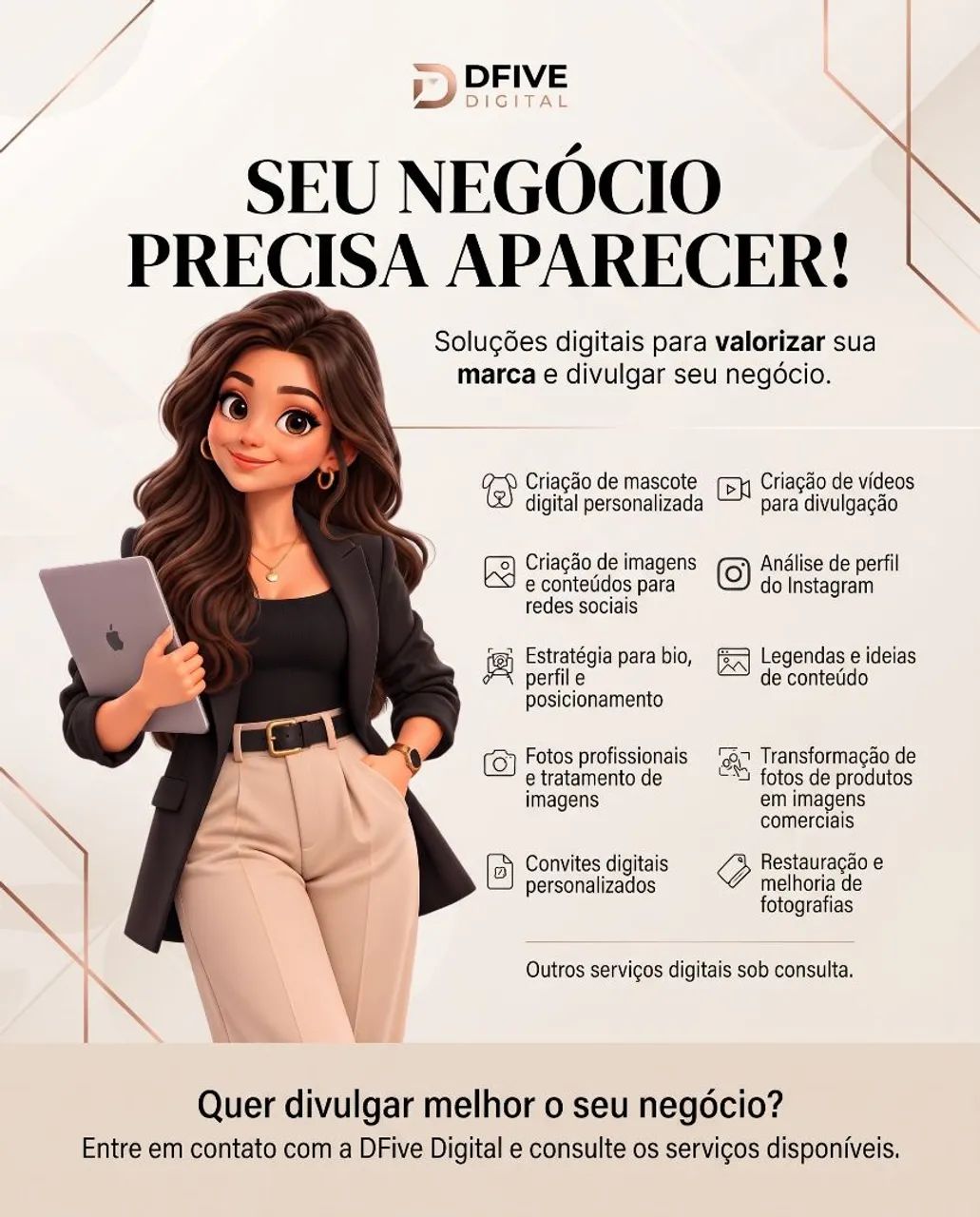 Seu negócio precisa aparecer! 