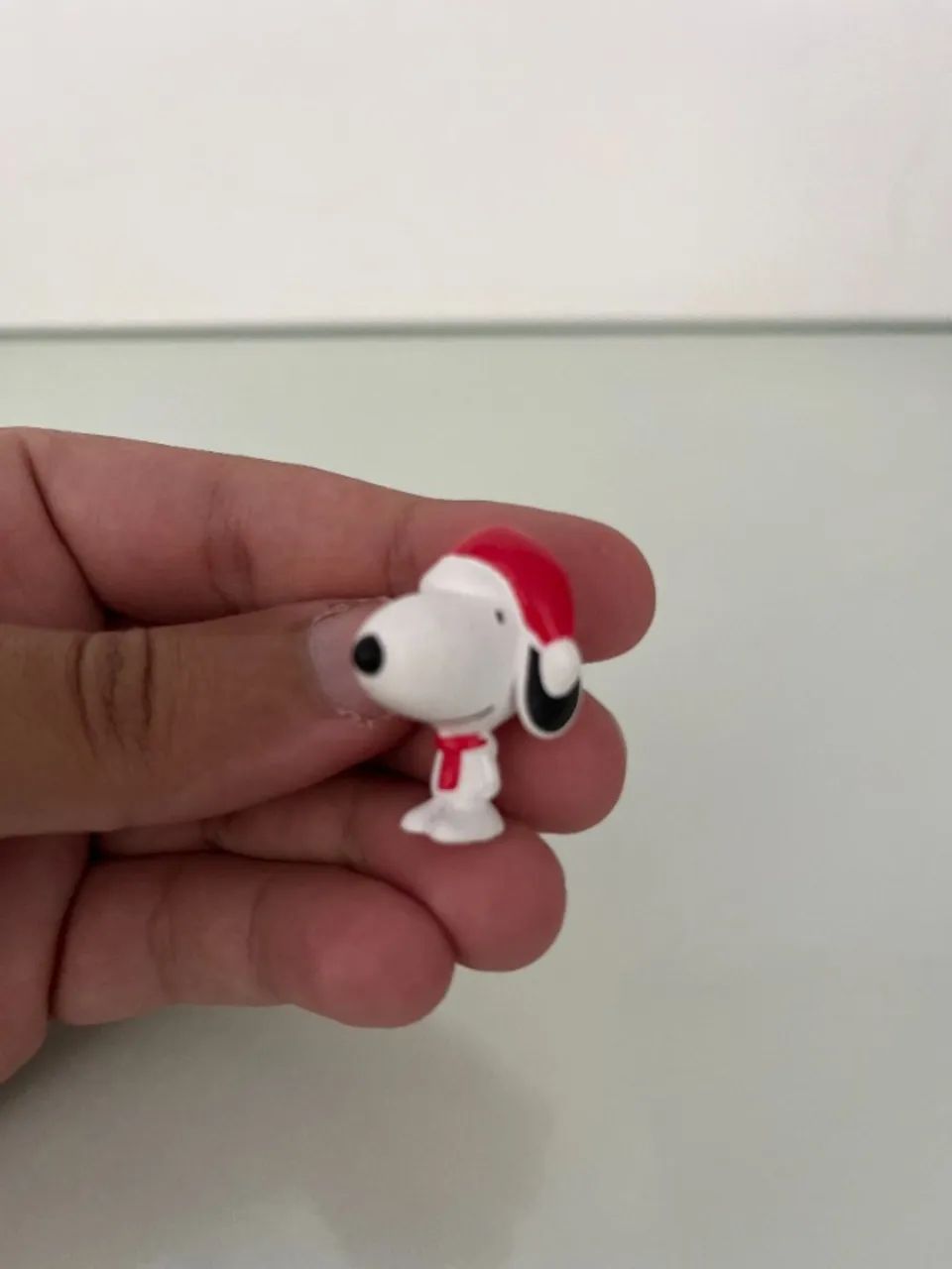 Snoopy de Touca de Natal - Boneco Coleção Cacau Show - Foto 3