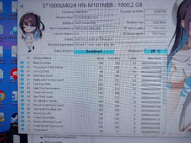 HD SATA 1TB P/NOTEBOOK  - Foto 2