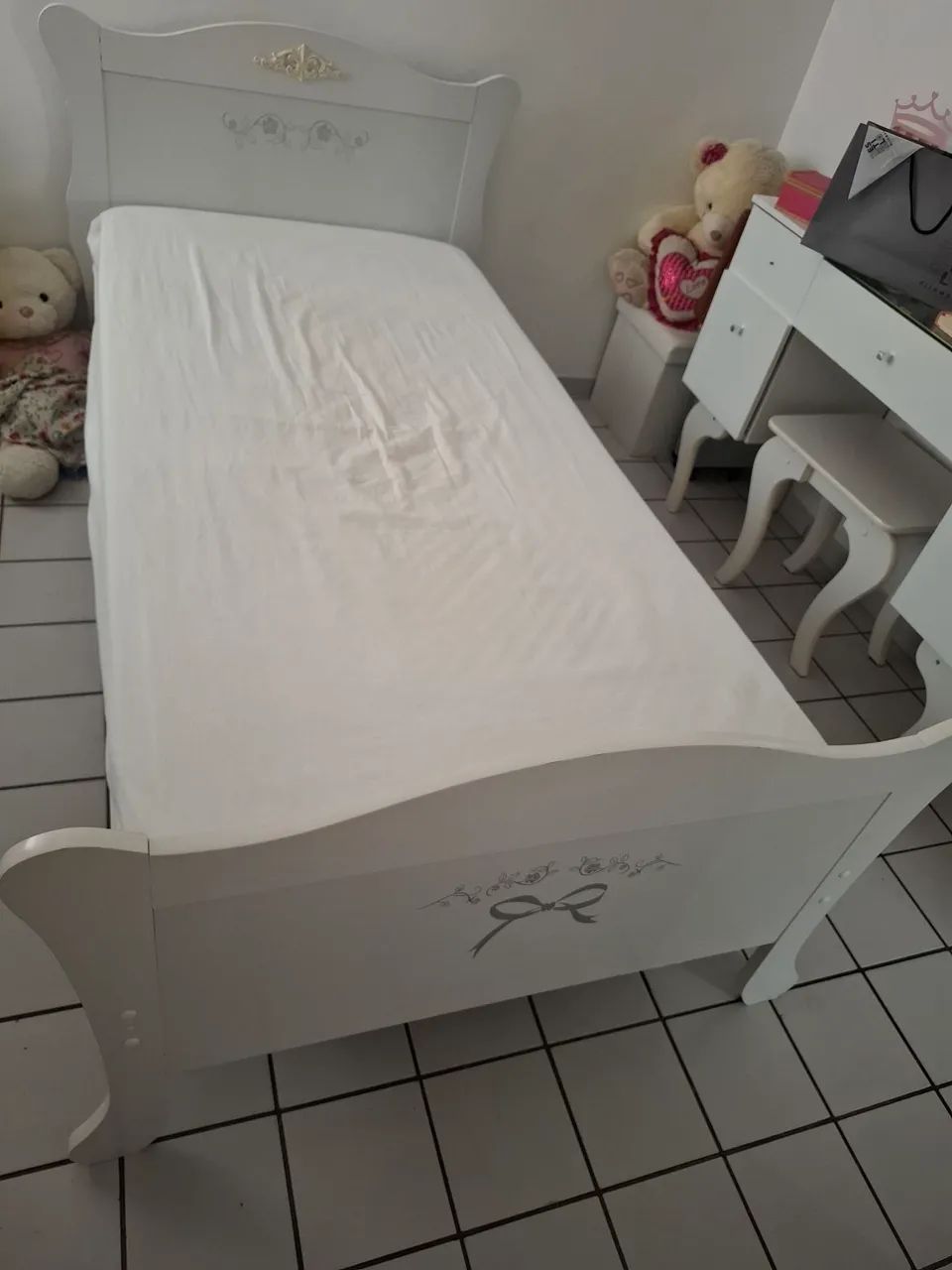 Cama Solteiro Usada - Foto 2