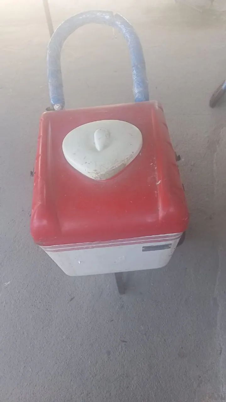 Carrinho para venda de picolé completo - Foto 2