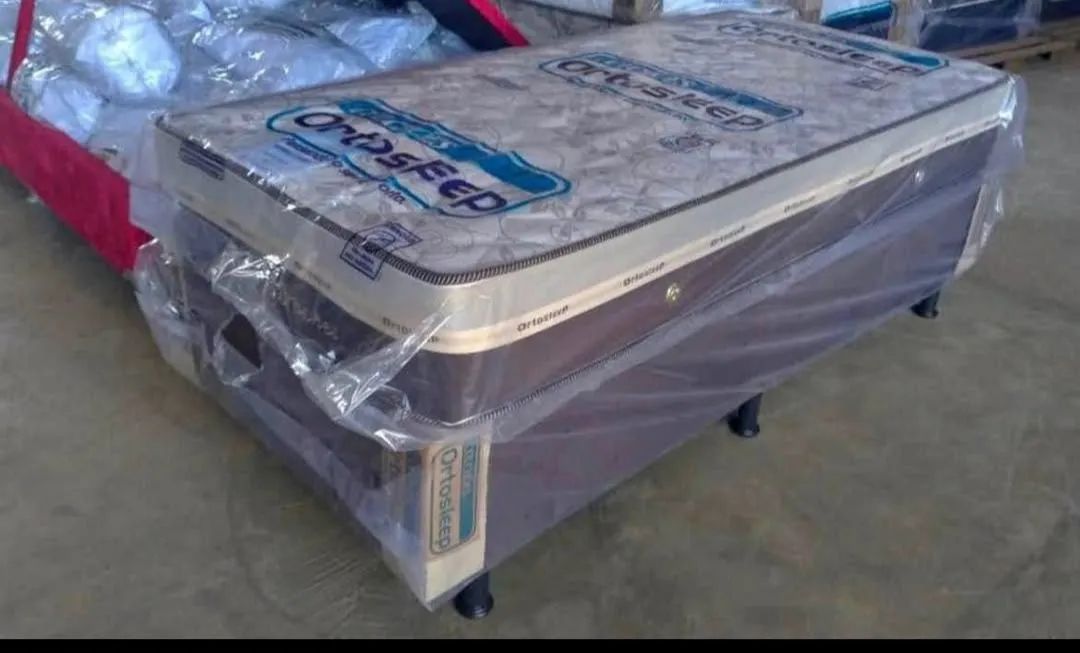 Cama solteiro molas ensacadas individualmente espuma d28  - Foto 3
