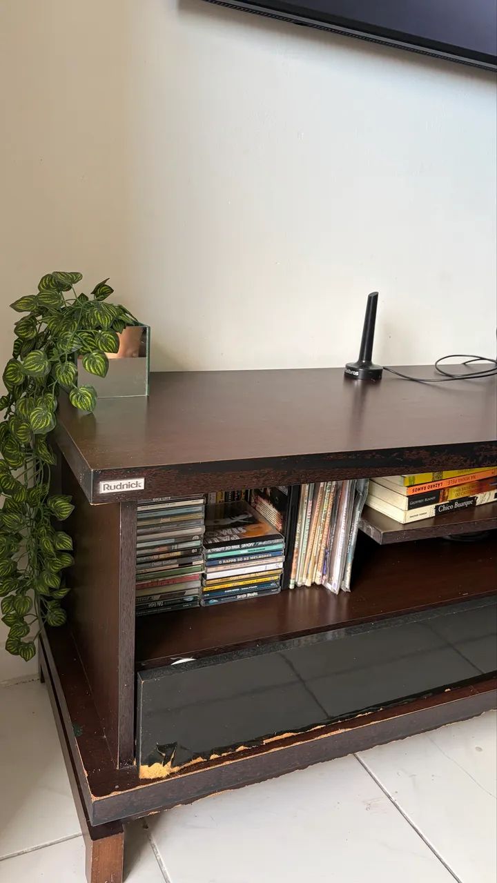 Hack de madeira Rudnick - kasa decor - Foto 2