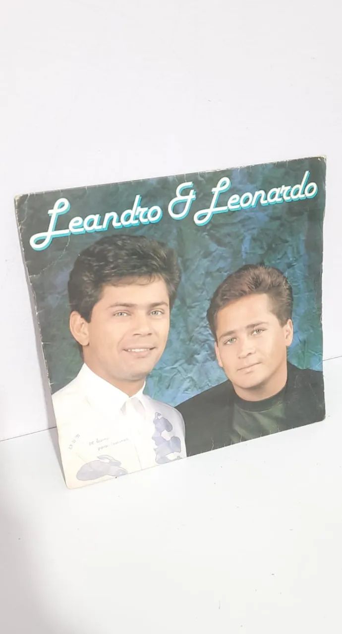 LP Leandro E Leonardo Original 1991 Chantecler Pense Em Mim Vinil - Foto 4