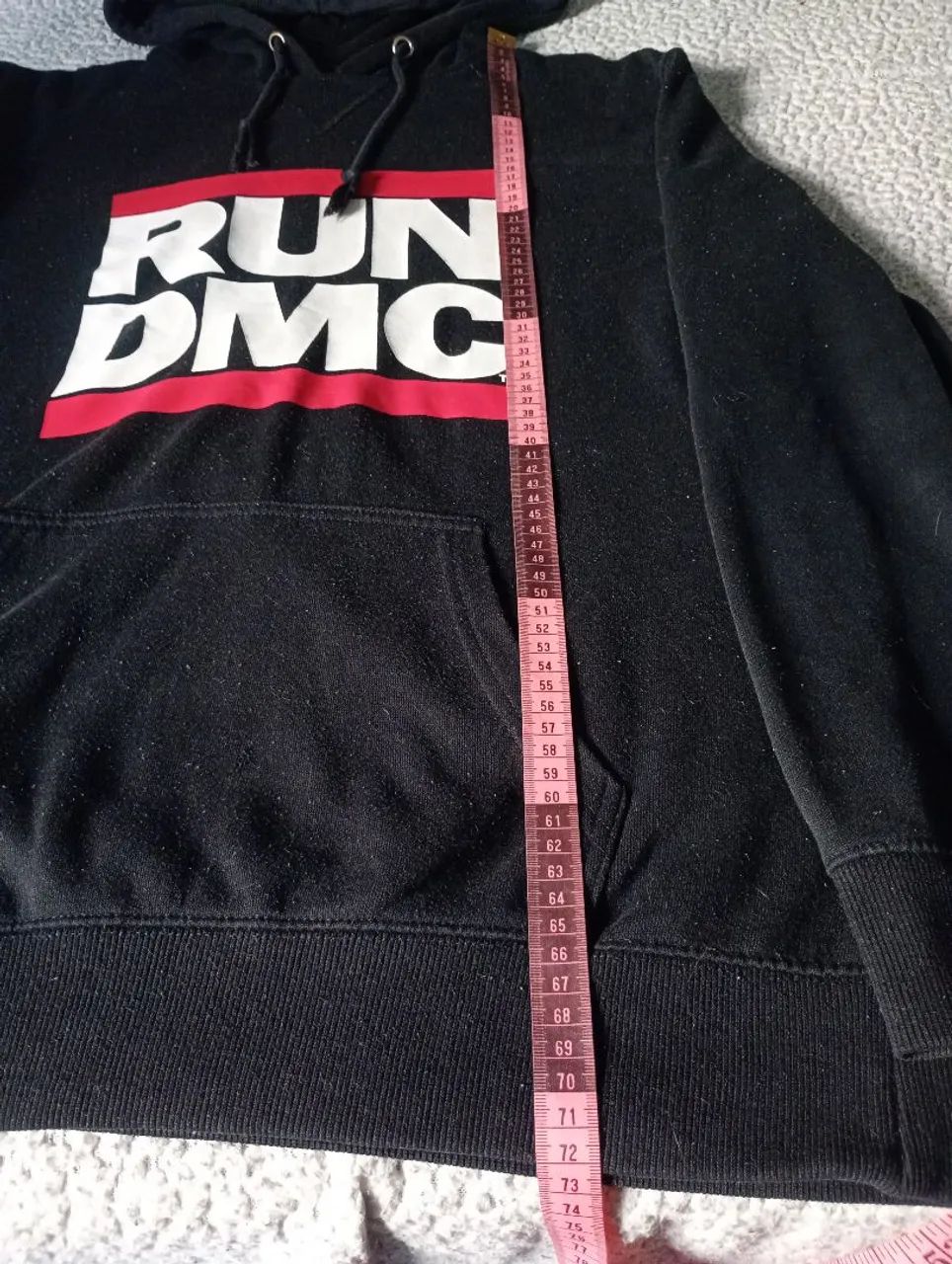 Moletom preto RUM DMC  - Foto 3