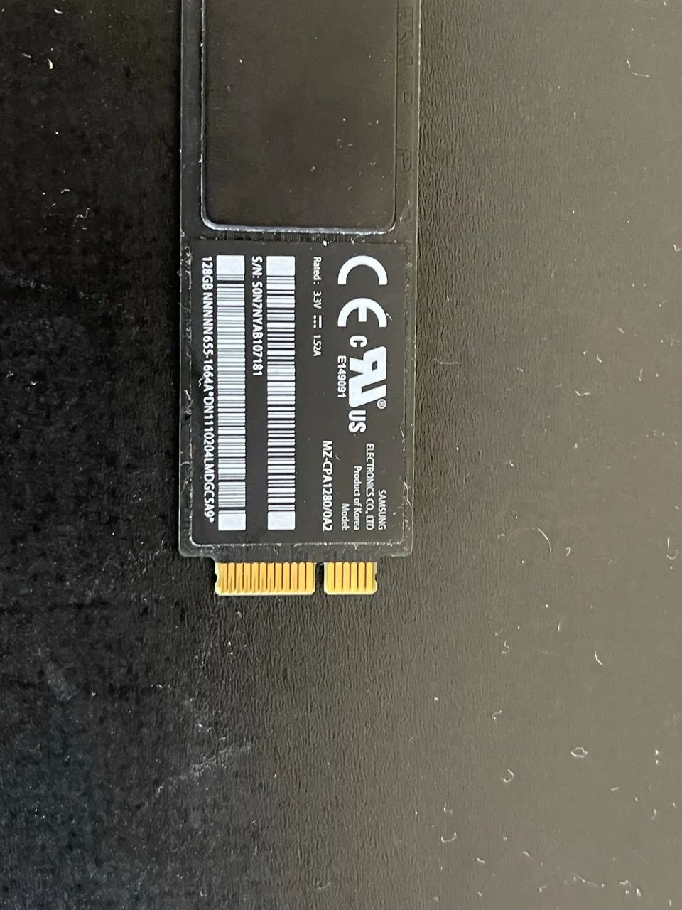 SSD MacBock Apple 2011 128GB