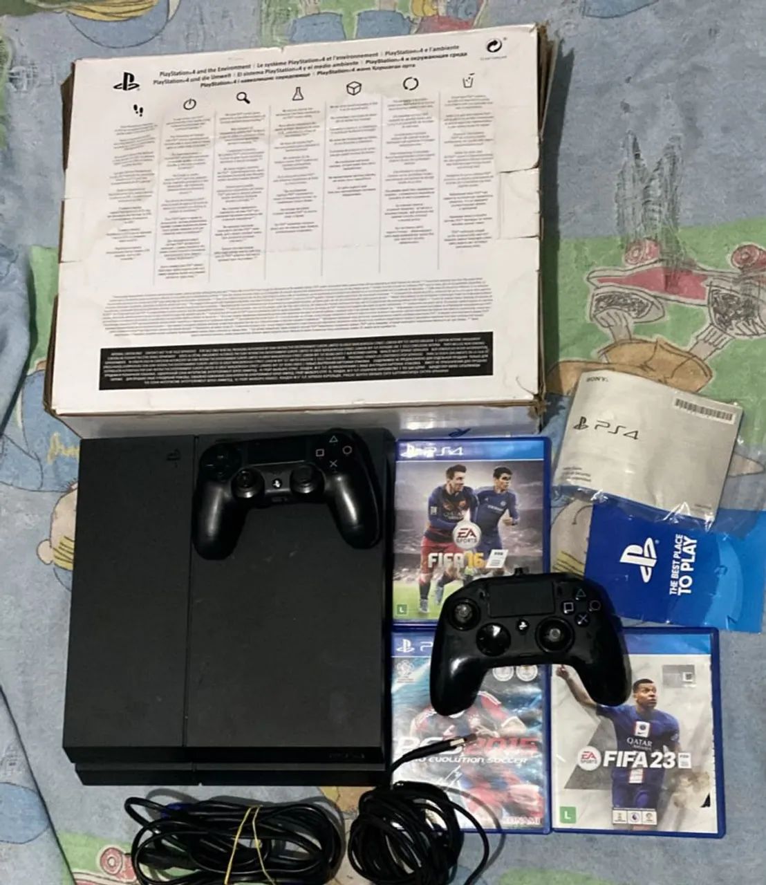 Ps4 fat 500 Gb vendo o troco