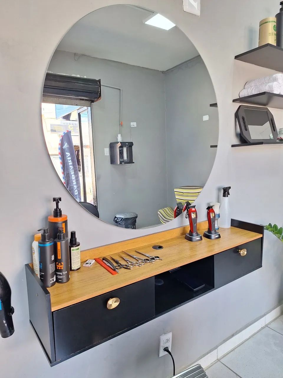 Bancada salao barbearia  - Foto 2