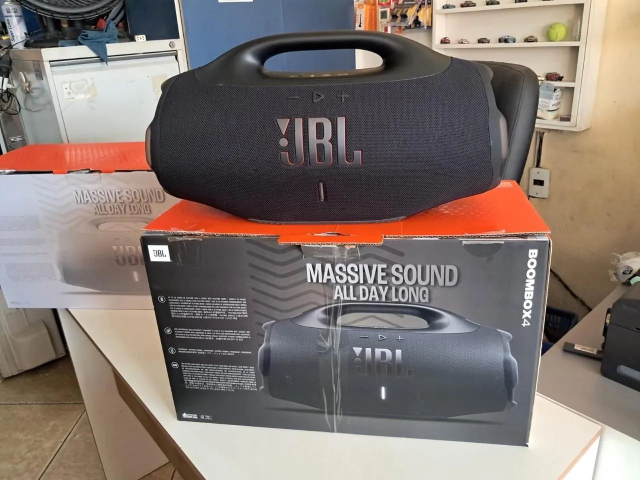 caixas de som Bluetooth JBL bombox 4 nova na caixa  - Foto 4