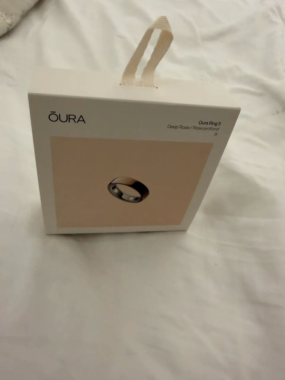 Oura Ring 5 - tamanho 9 - Cor Rosé