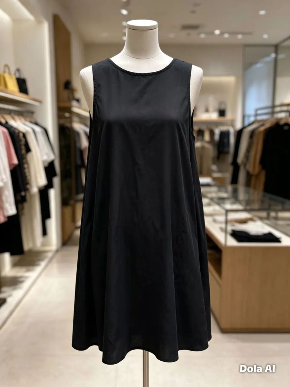 Vestido Viscose Preto Hering. M