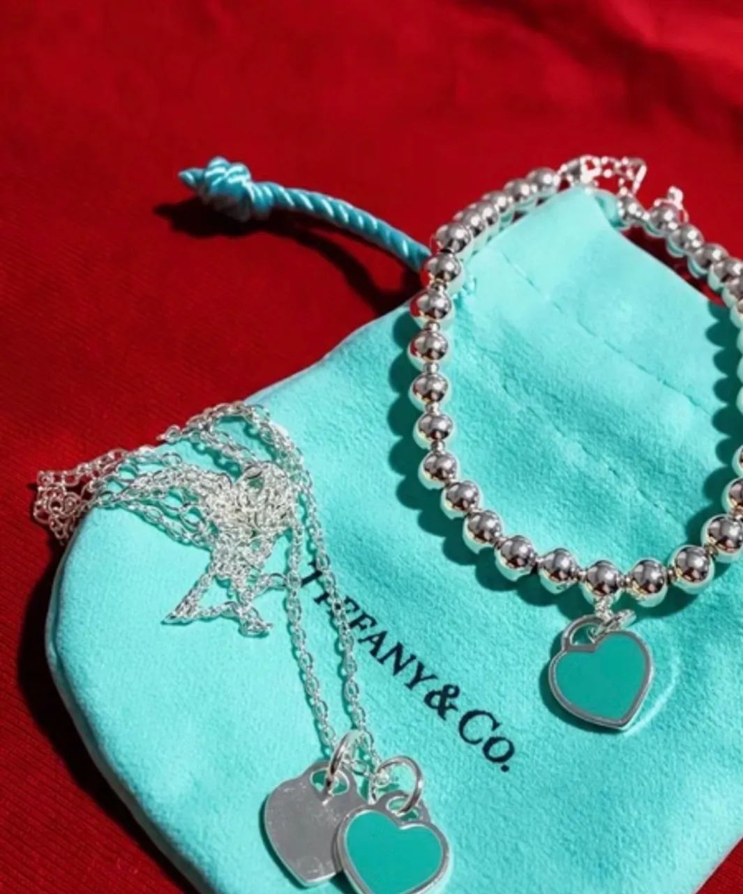 Cola e pulseira tiffany & co - Foto 3