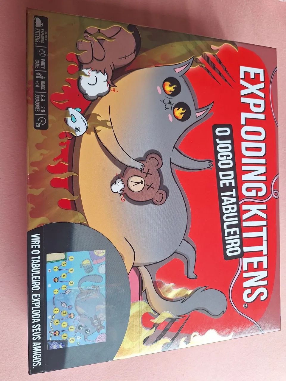 Exploding Kittens: O Jogo de Tabuleiro - Foto 2