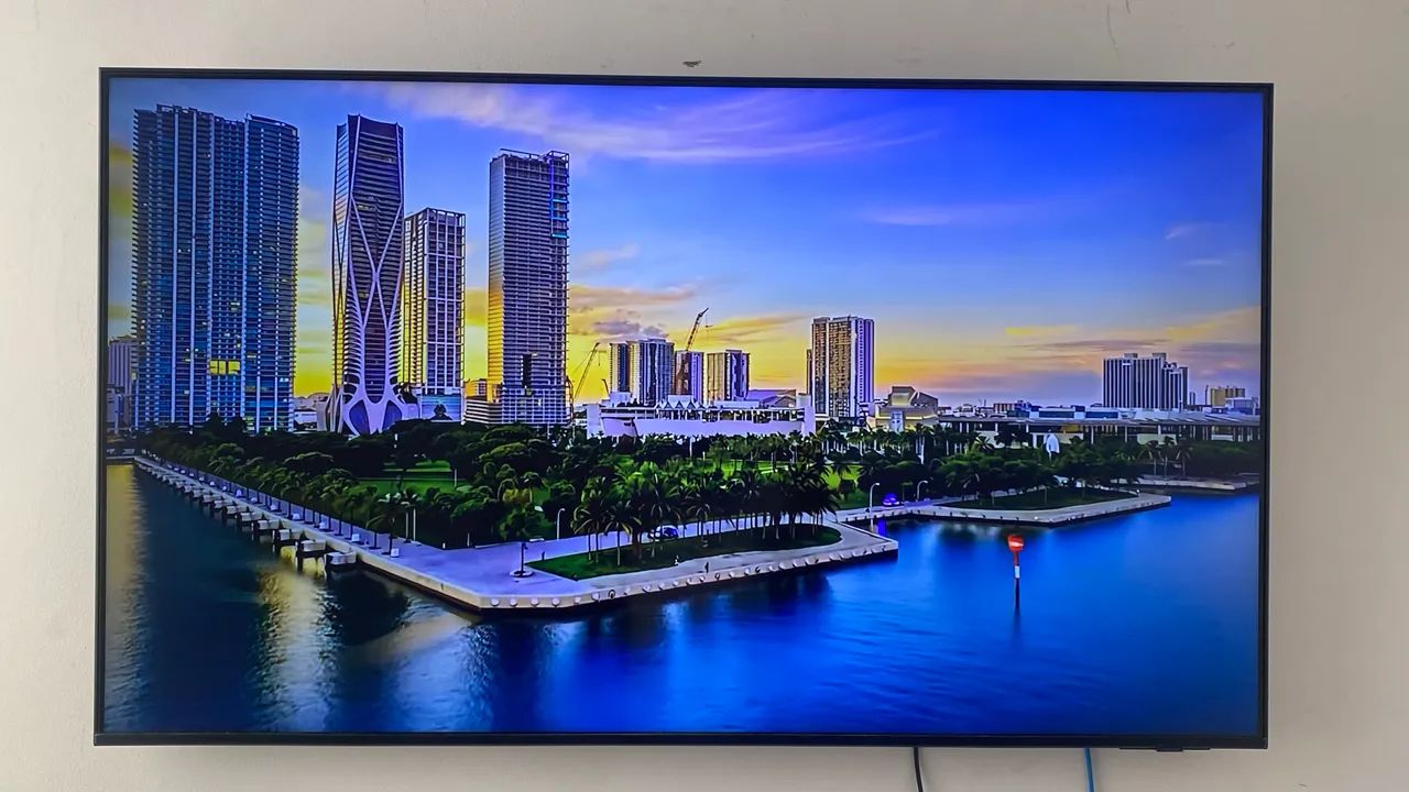 Tv Smart Samsung 55 pol U8600F XBOX embutido NF aceito celular parte/pagto - Foto 3