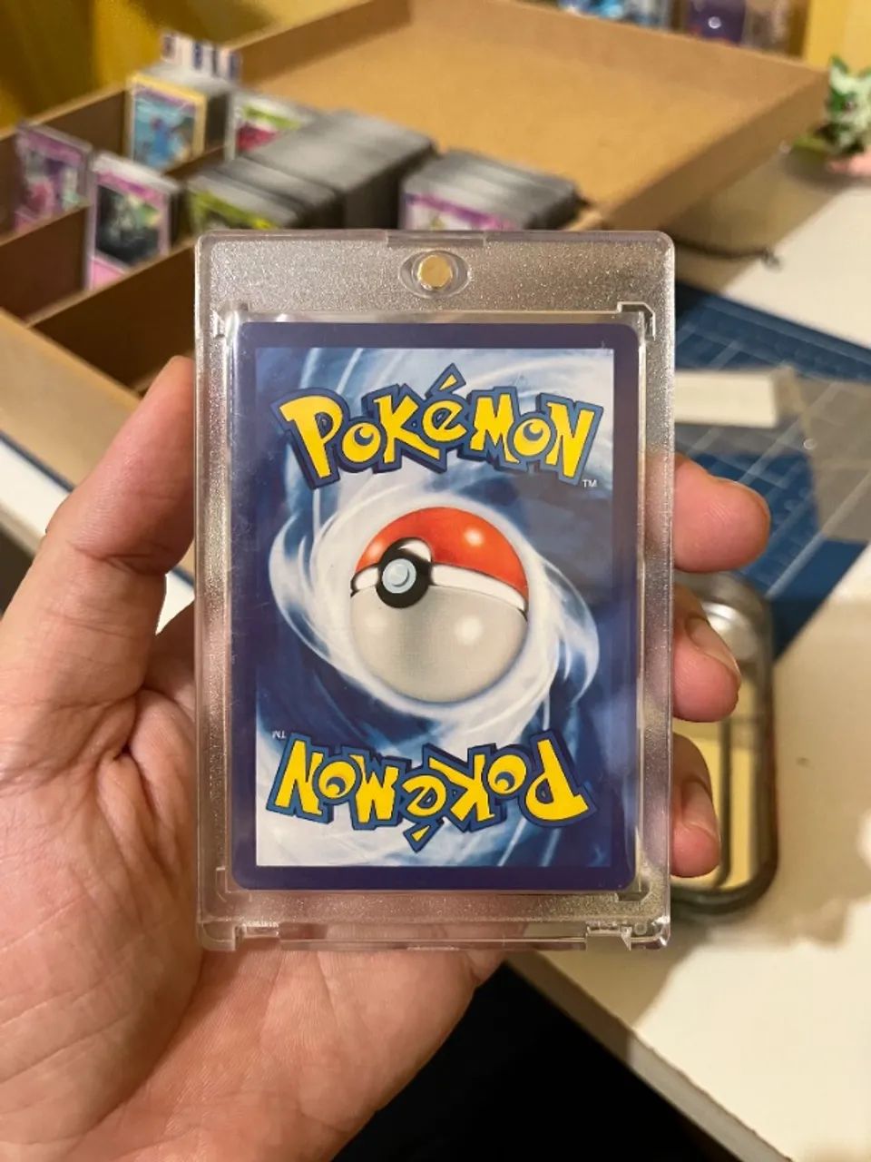 Carta (PROXY/FALSA) Pokémon Charizard 1 Edition - Foto 3
