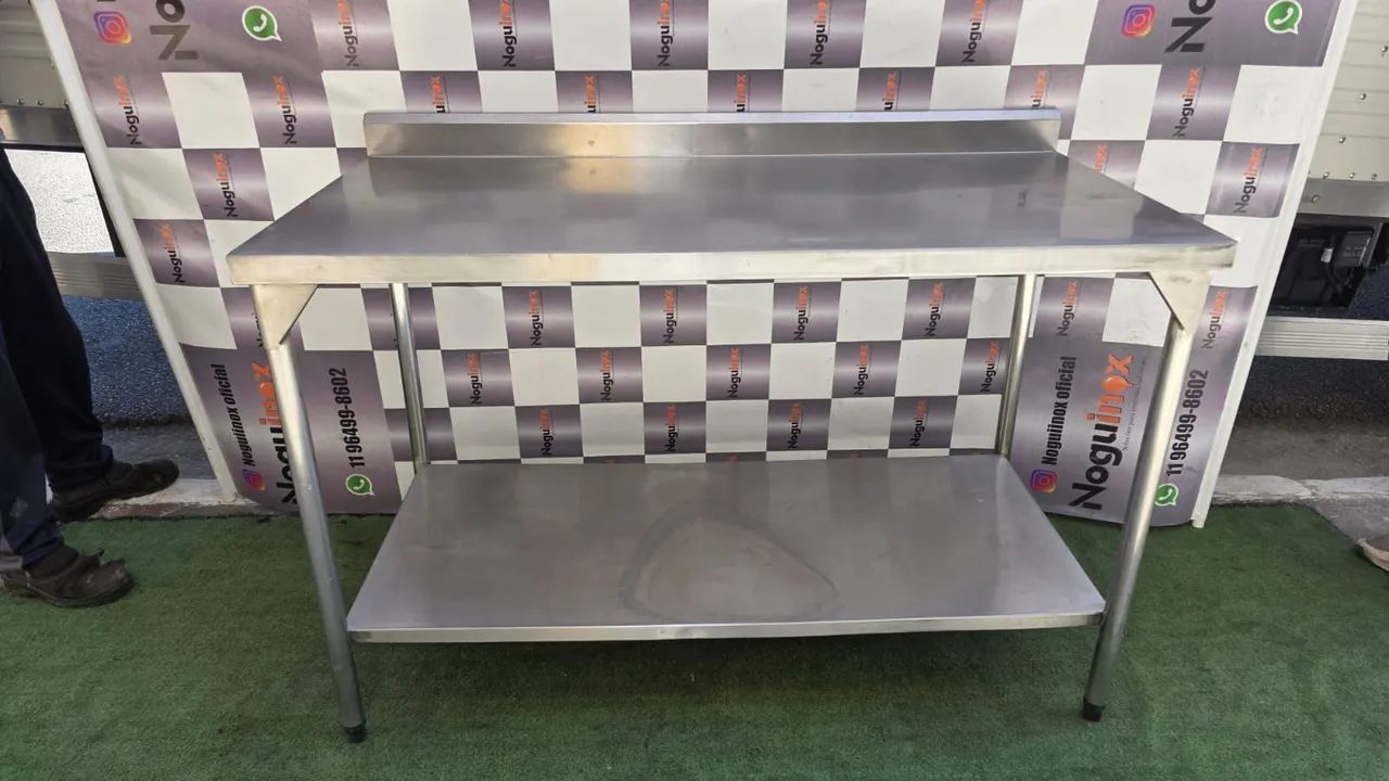 Mesa industrial inox 