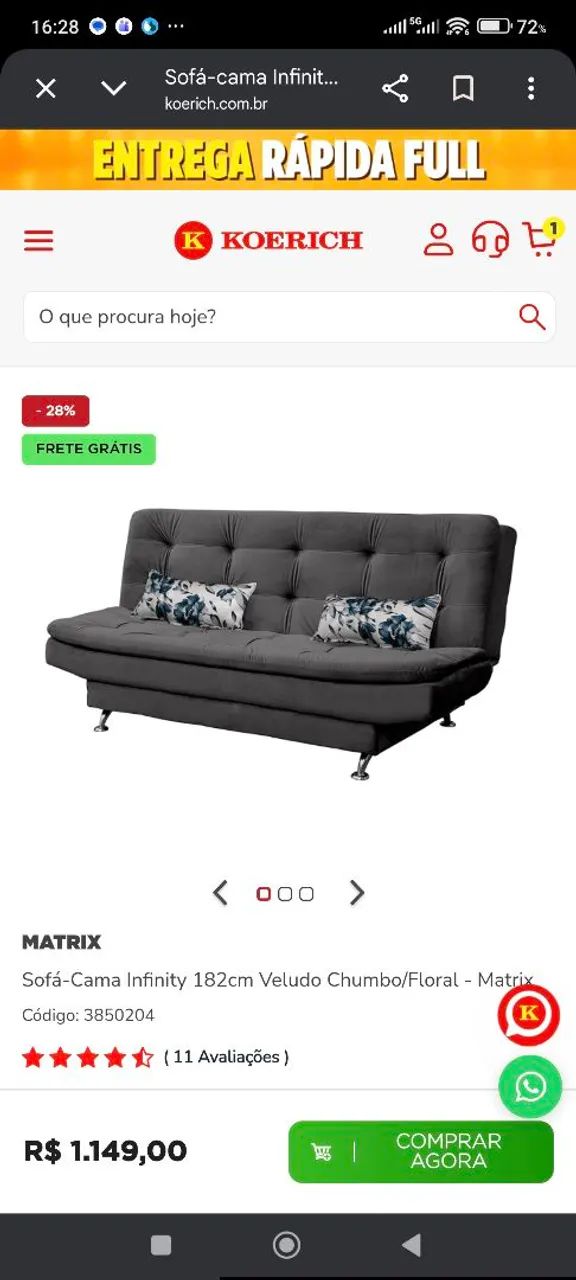 Vendo Sofá/ cama  - Foto 3