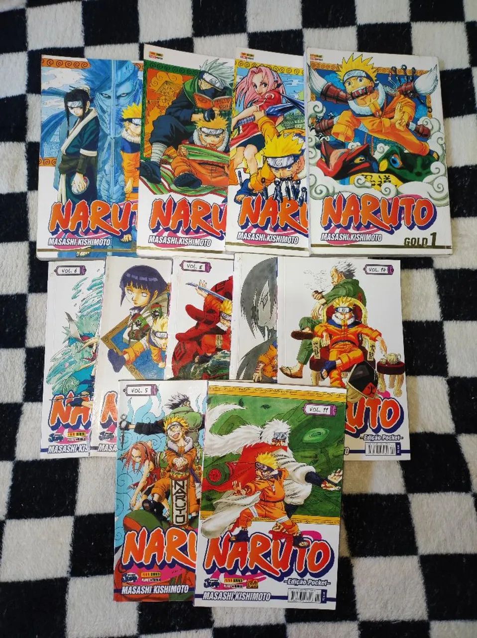 Naruto Gold e Pocket 