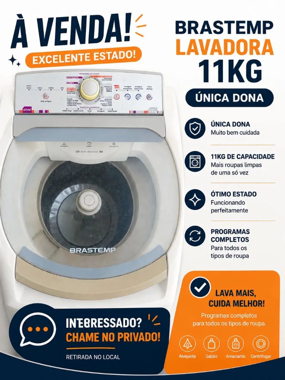 BRASTEMP 11KG 