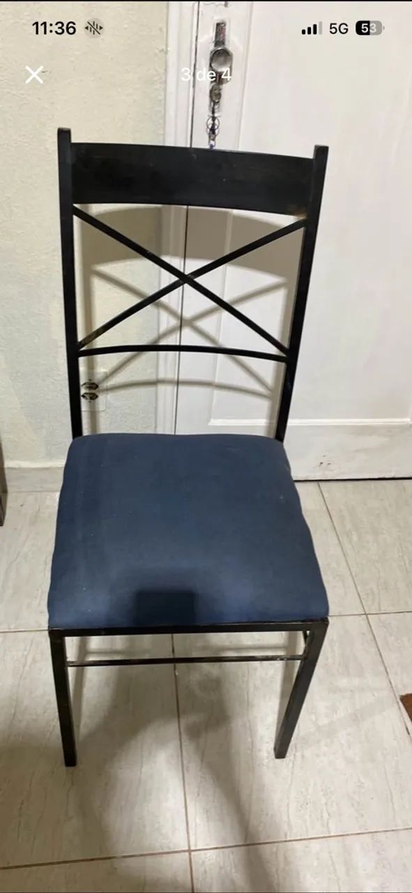 Mesa 4 cadeira  - Foto 4