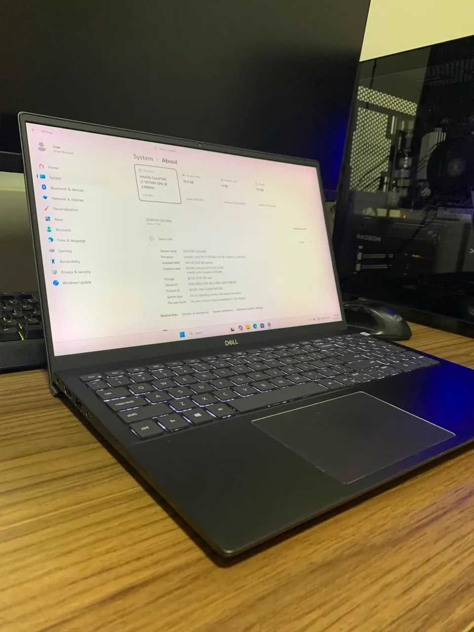 Notebook Dell vostro 7500 gamer  - Foto 4