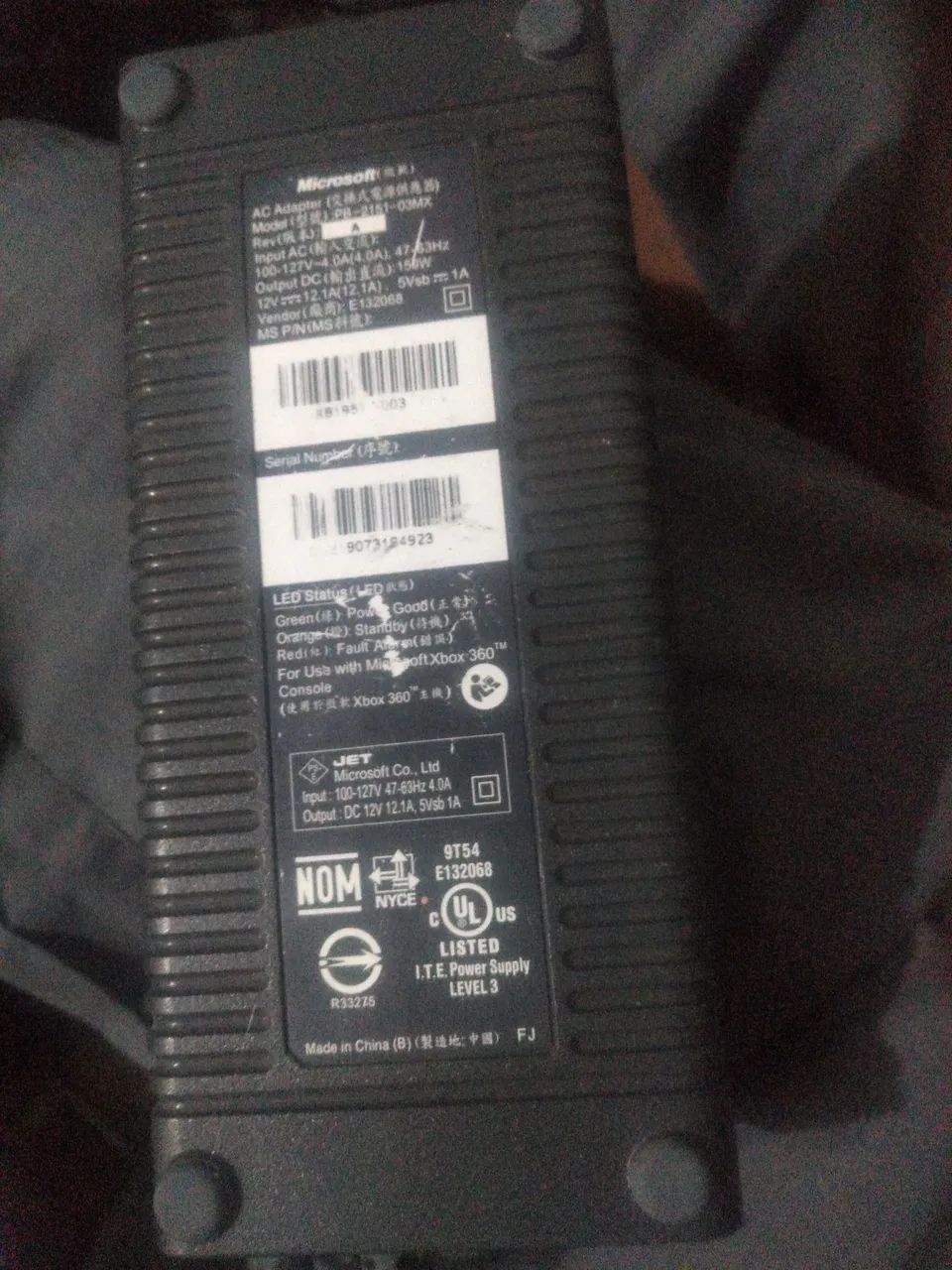Fonte Xbox 360 fat original