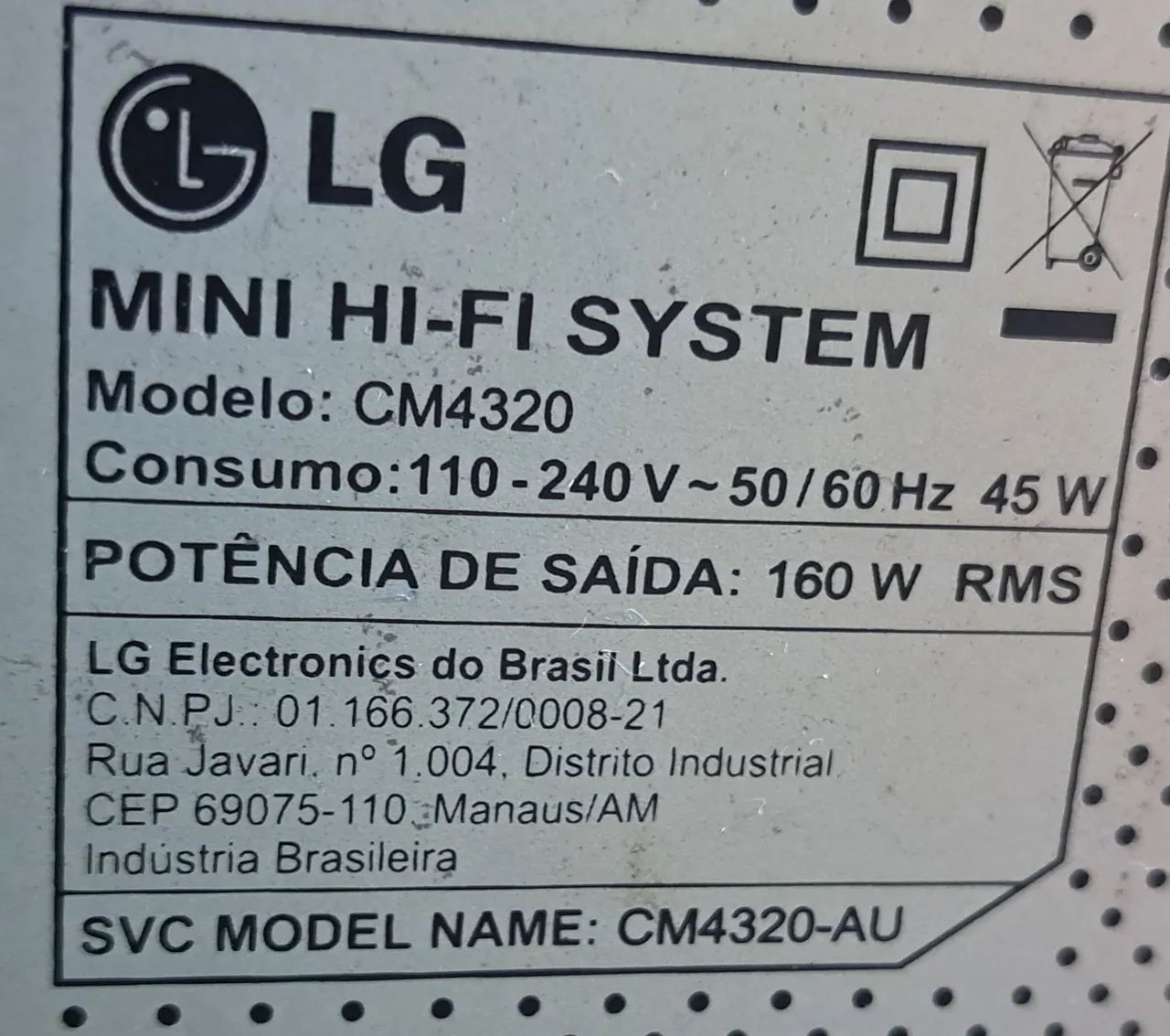 Som LG  - Foto 3