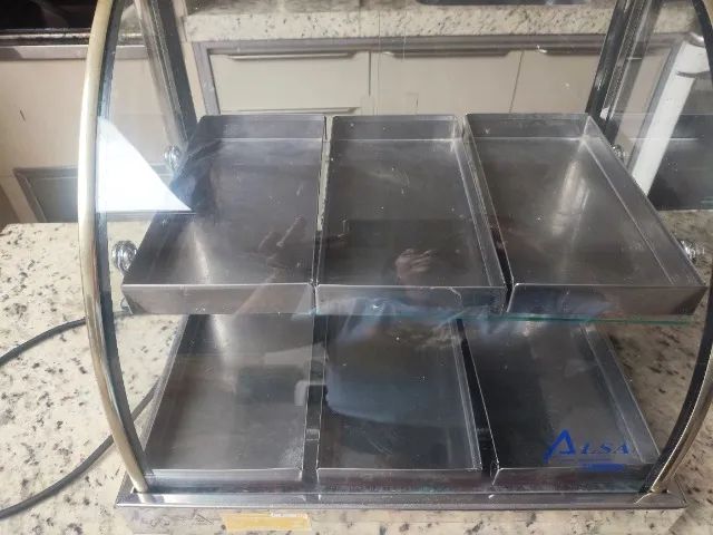 Estufa para salgados 6 bandejas