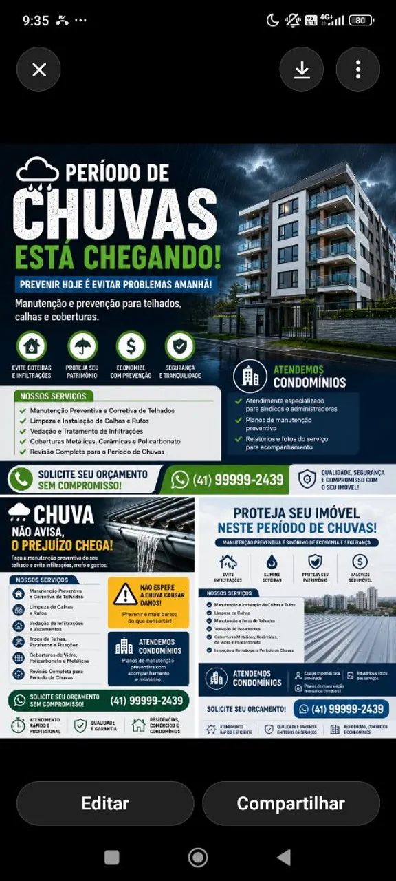 Manutenção Predial Condomínios 