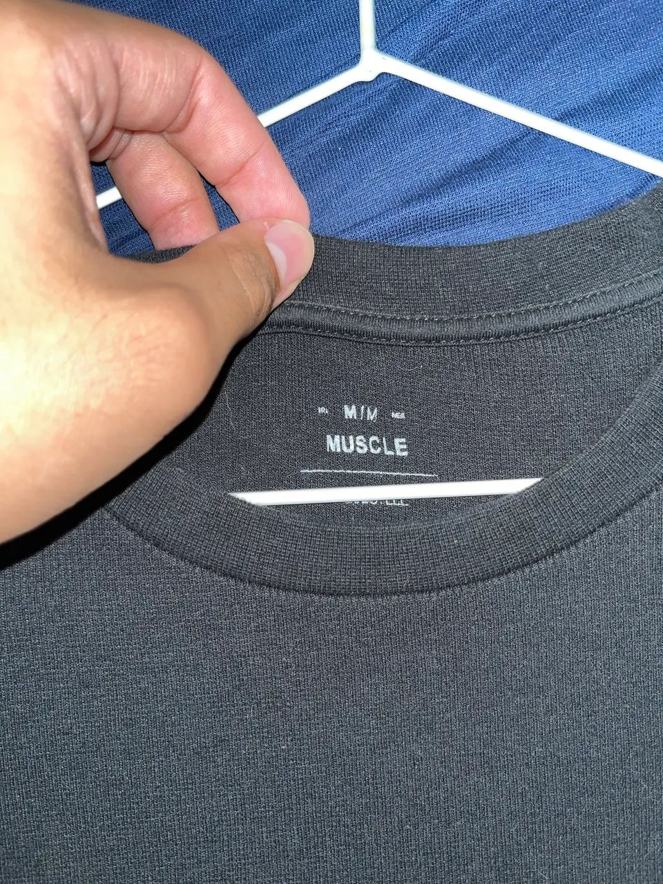 CAMISA PRETA CANELADA M - Foto 3