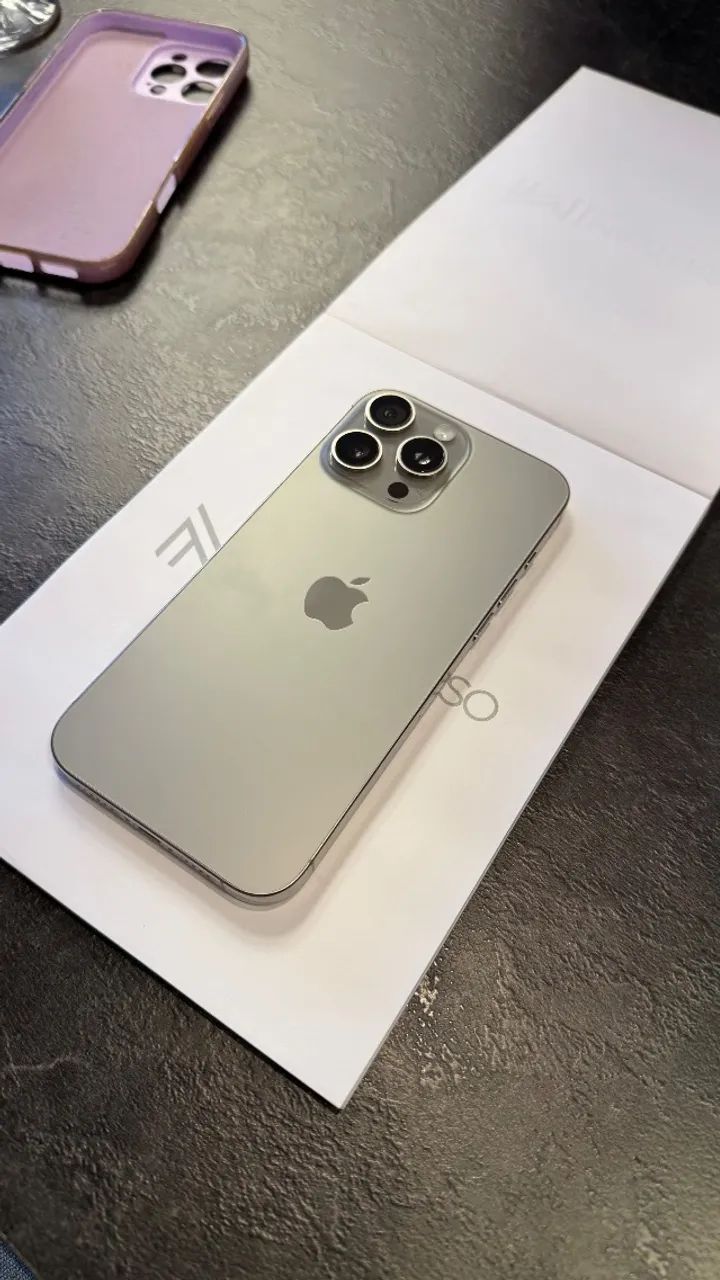iPhone 16 pro Max 256gb cinza - Celulares e Smartphones - Parolin