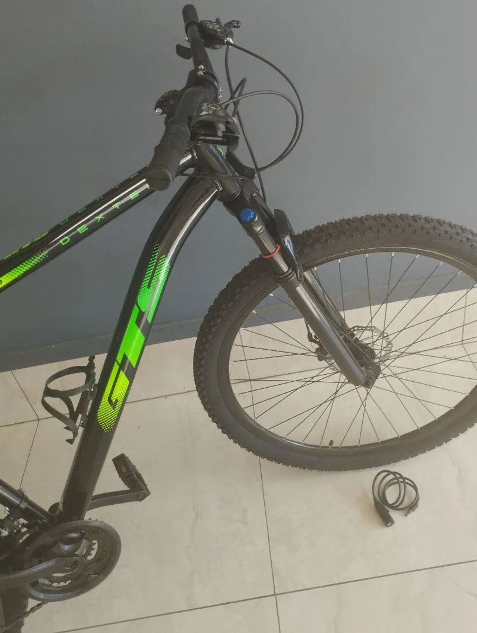 Bicicleta aro 29 gts preta quadro 21 - Foto 2