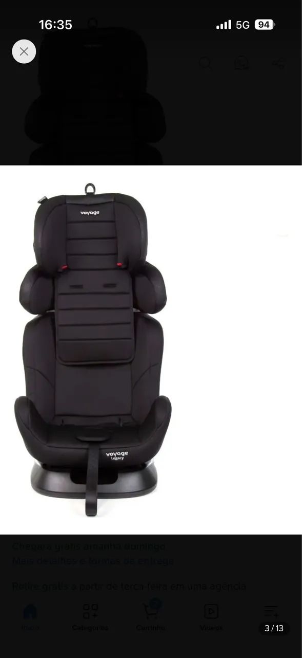 Cadeira de bebê para carro  - Foto 4