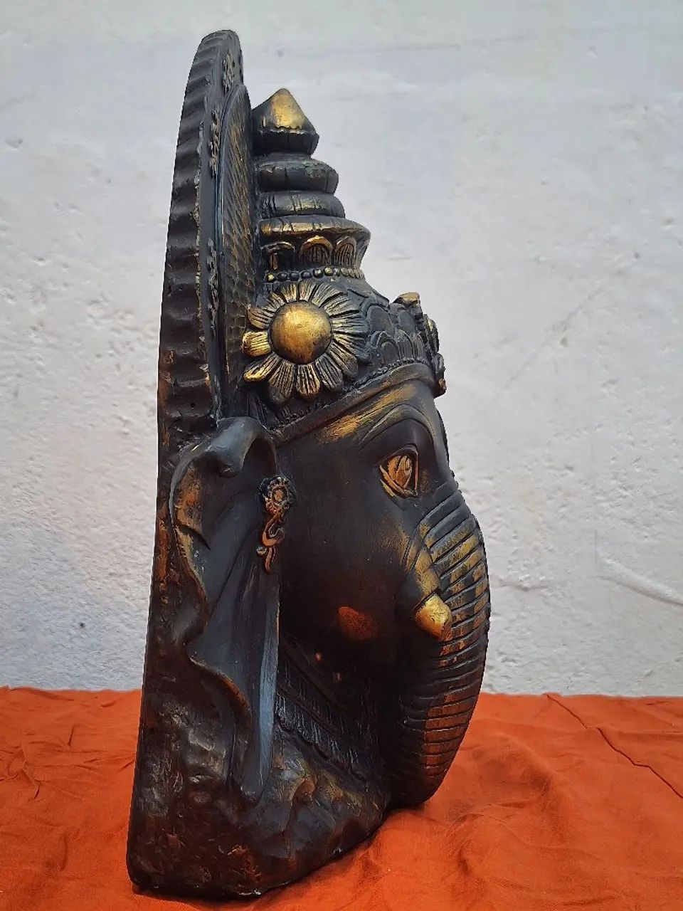 Ganesha/Busto Estátua Deus da Fortuna Prosperidade - Foto 2