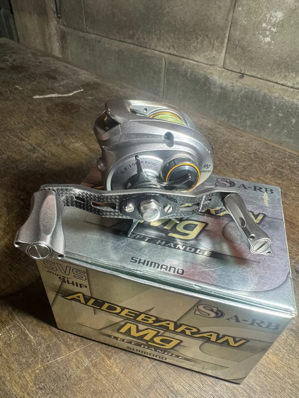 Carretilha Shimano Aldebaran MG - Esportes Aquáticos - Centro