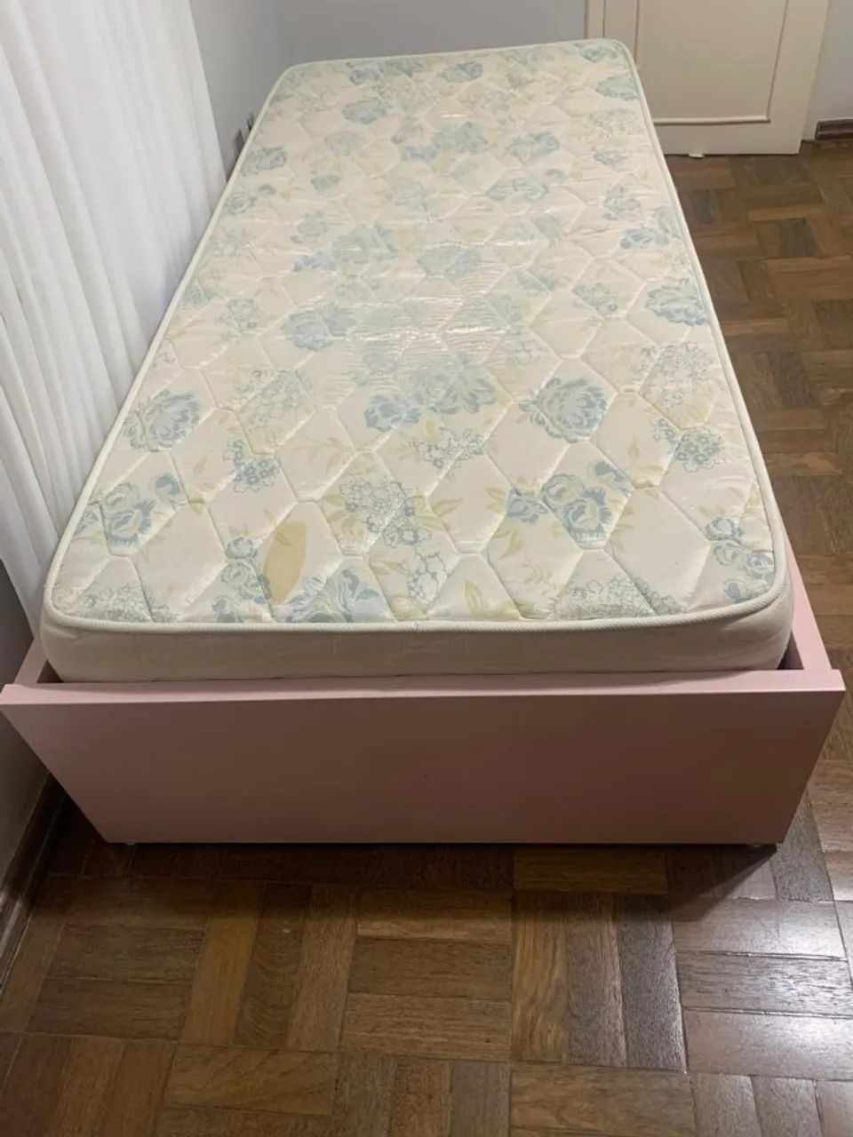 Bicama solteiro com cama auxiliar em madeira - Foto 4
