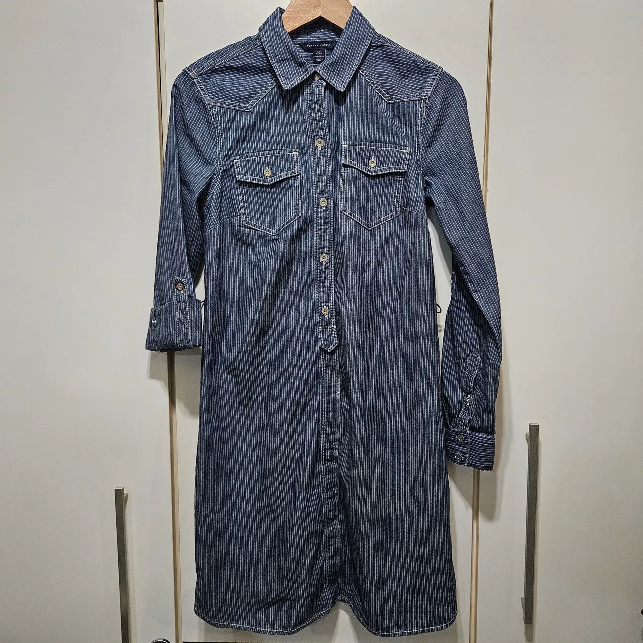Vestido Chemise P Tommy Hilfiger  - Foto 2