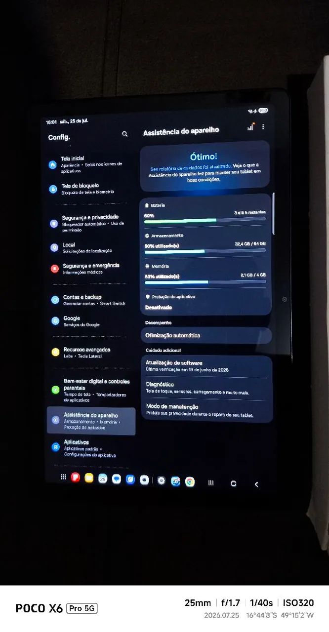 Tablet A9+ 4/64gb estado de novo  - Foto 2