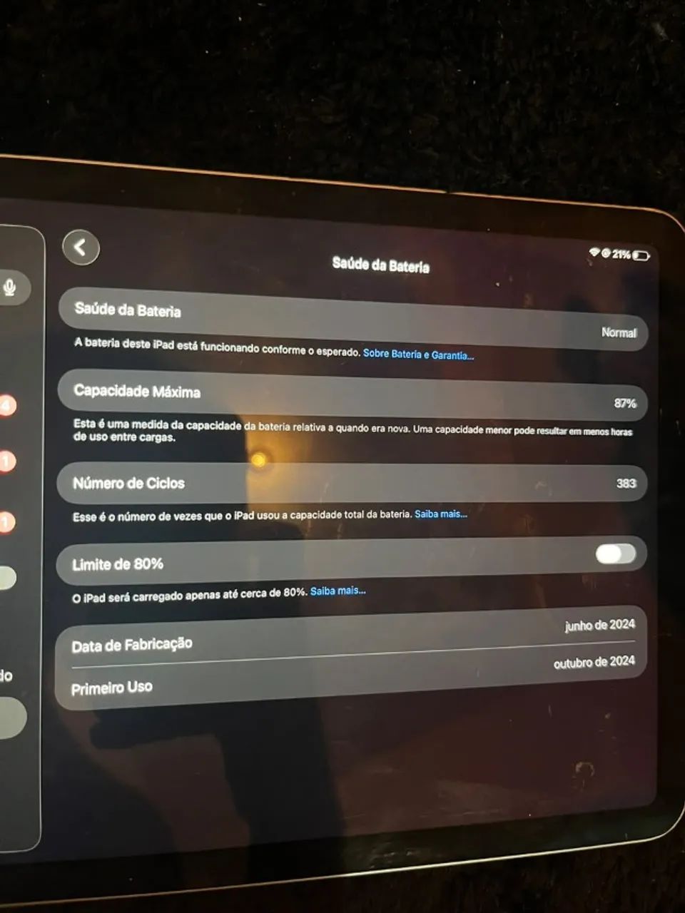 iPad Air 128GB com Carregador Original - Foto 2