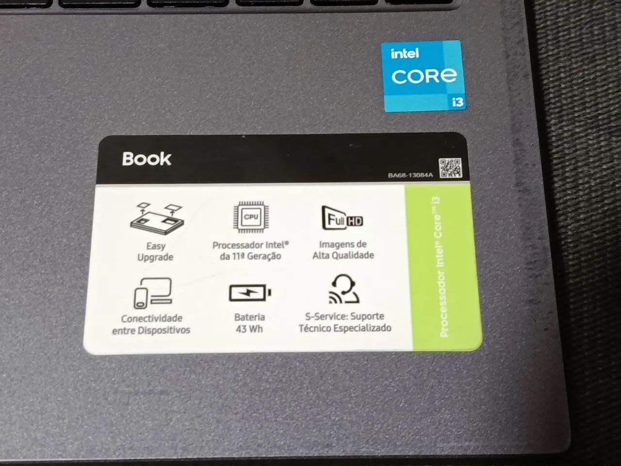Notebook Samsung Book i3 11ª Geração - 4GB RAM + SSD 512GB - Foto 4