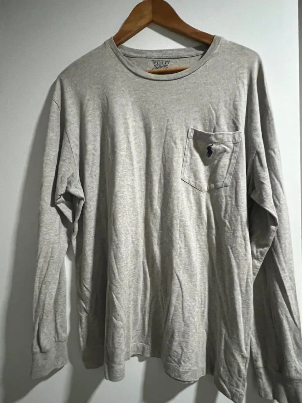 Blusa Ralph Lauren M cinza 