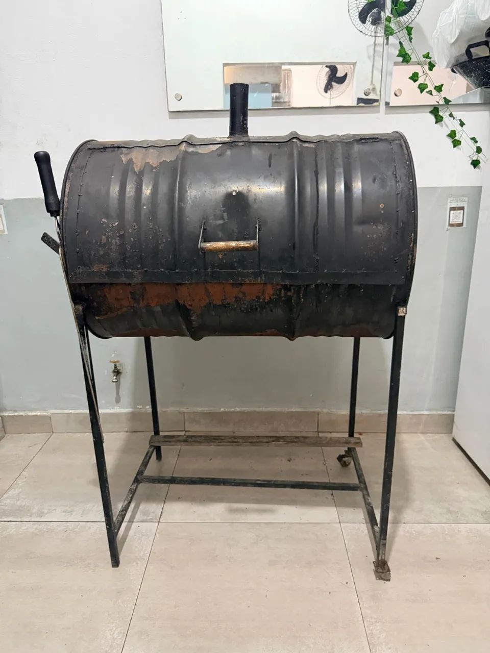 Churrasqueira tambor a Bafo 