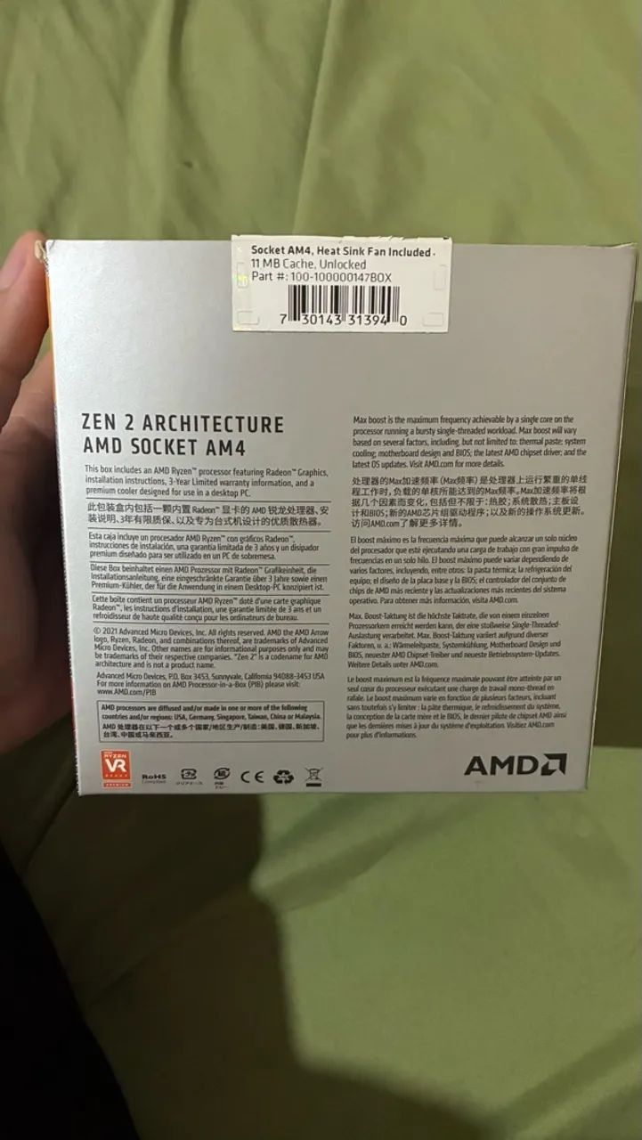 AMD Ryzen 5 4600g  - Foto 3