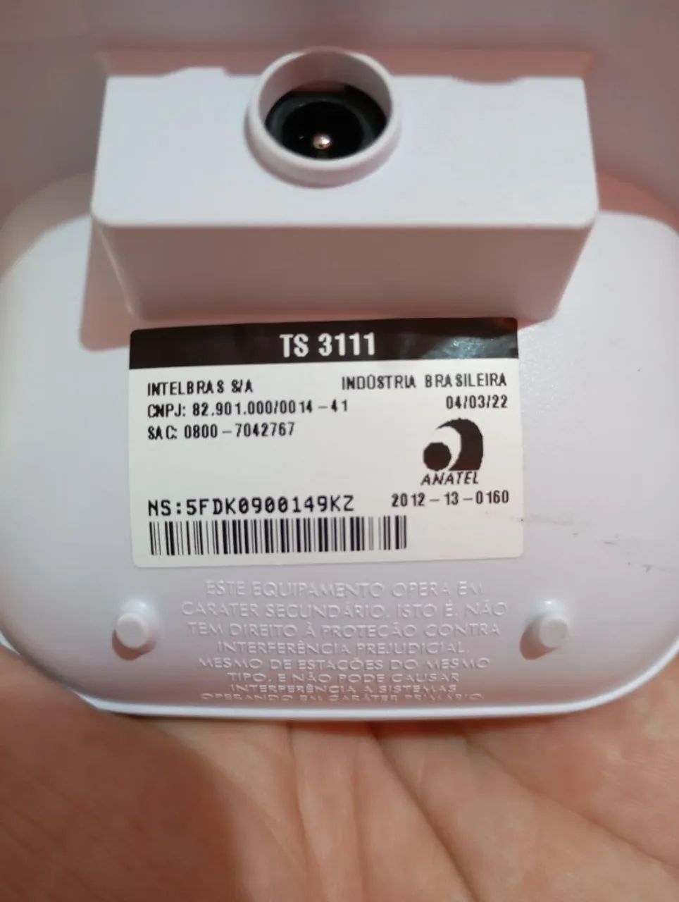 Kit com 7 itens de telefone Intelbras com detalhe. - Foto 5