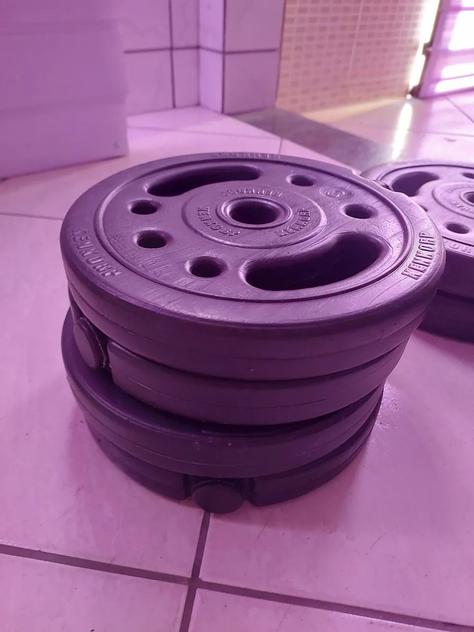 Anilhas 3 e 5kg - Foto 3