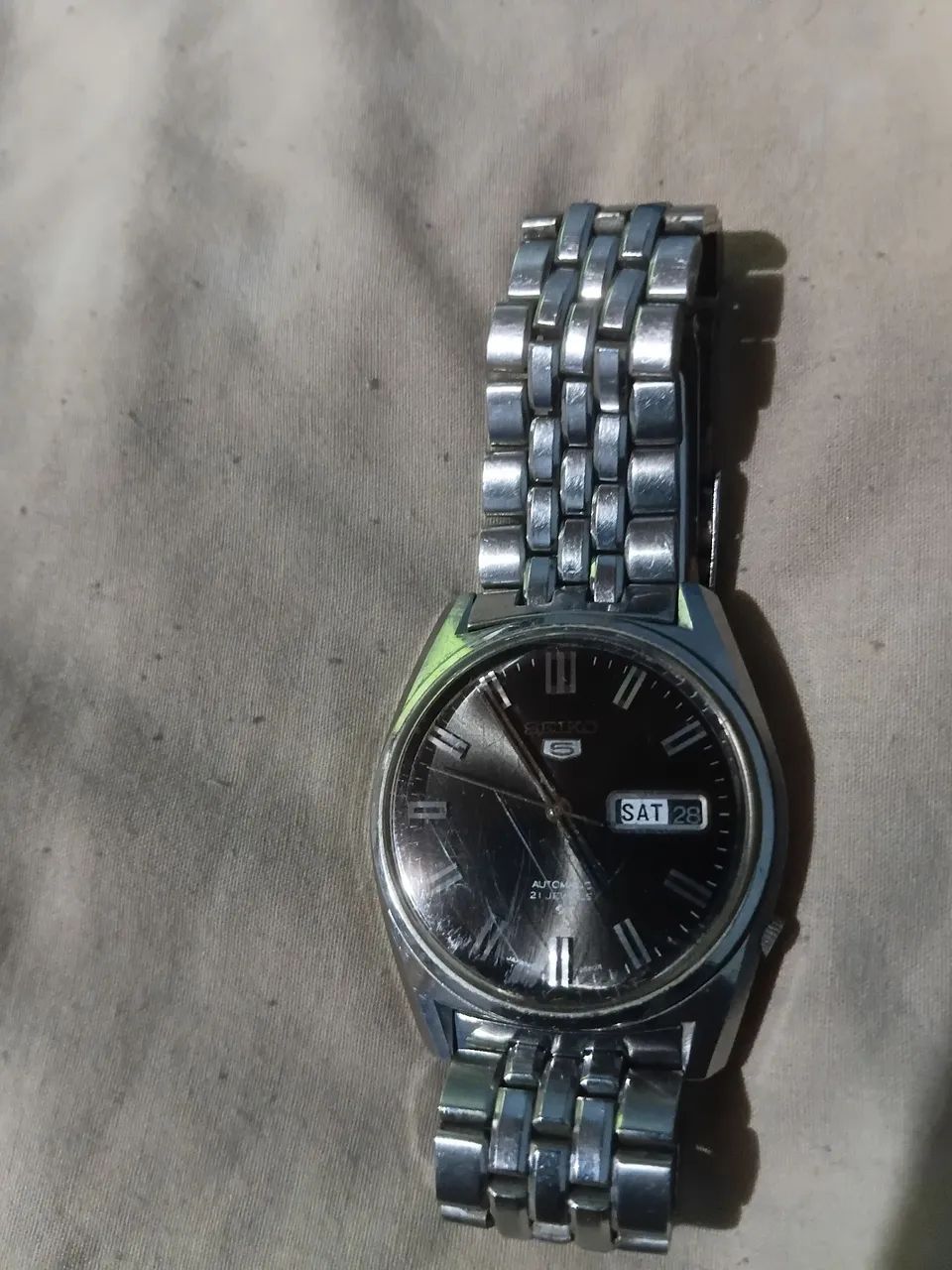 Relogio seiko automático dataday  funcionamento perfeito  - Foto 3