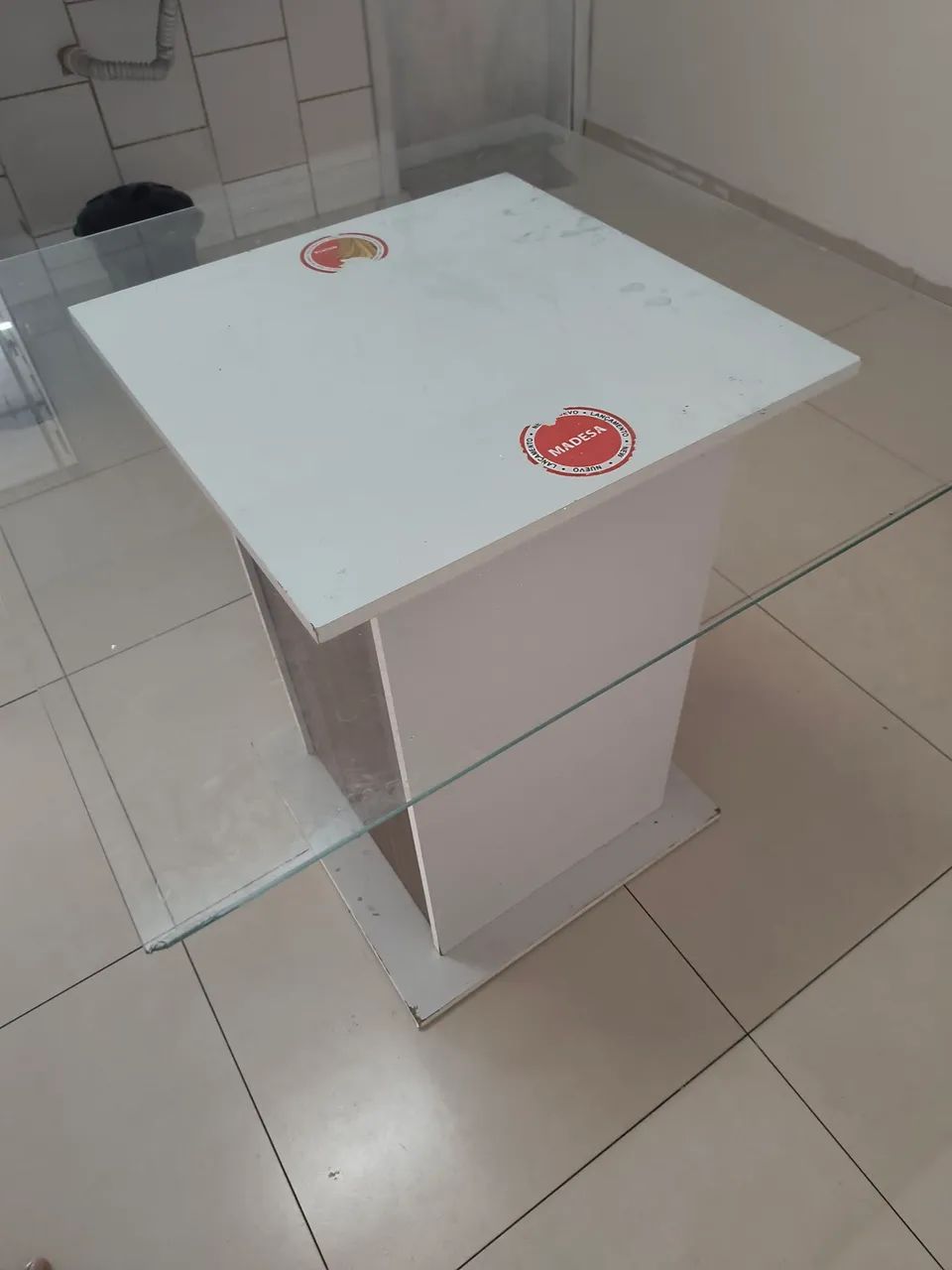 Mesa de vidro ótimo estado  - Foto 3
