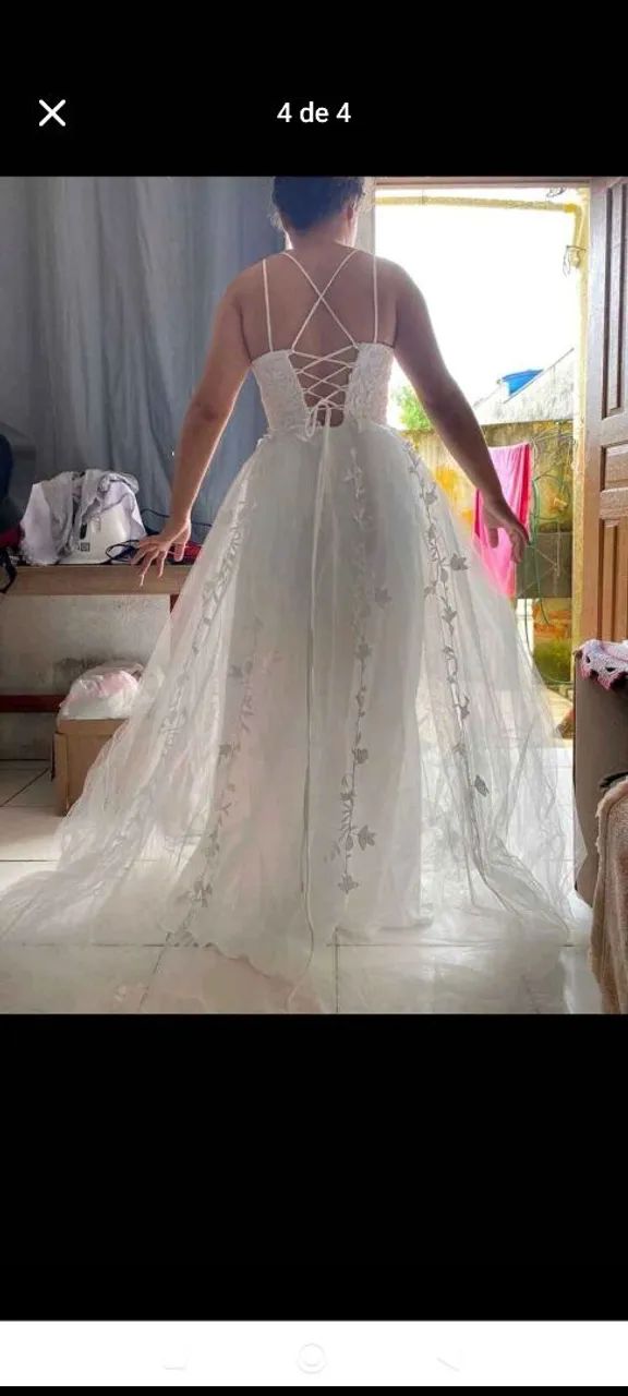 Vestido de noiva  - Foto 3
