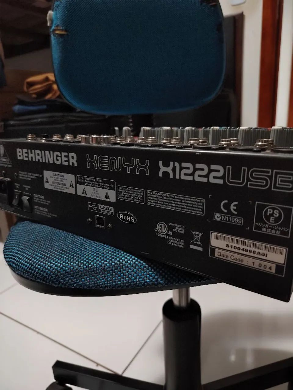 Mesa de Som Beringher XENYX1222USB - Foto 2