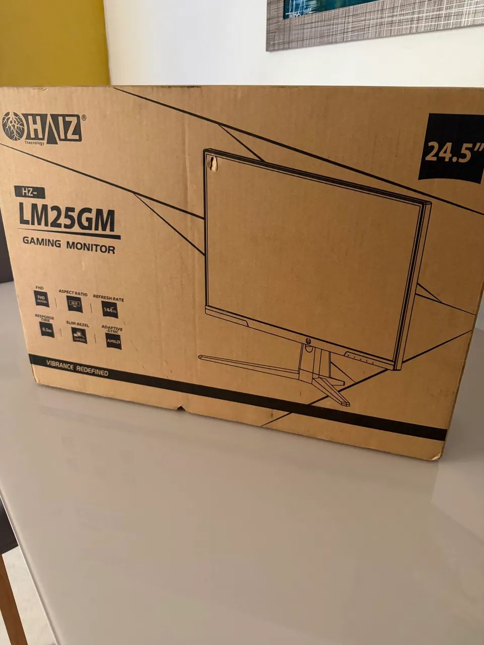 Monitor Haiz HZ-LM25GM (24,5 polegadas, Full HD, 144 Hz) - LACRADO